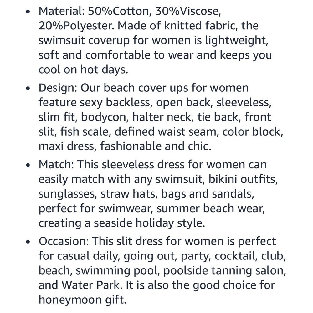 Womans Backless Halter Midi Bodycon Sexy Knit Dress Swim Coverup Navy Size Small - Picture 9 of 9